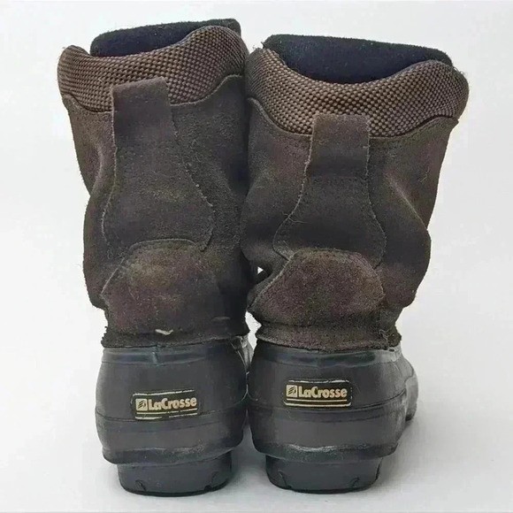 LaCrosse Thinsulate Leather Hunting Duck Boots - Picture 5 of 10